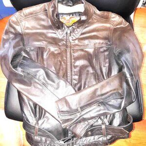 Leather Harley Davidson Ladies Jacket - An American Legend - Size M